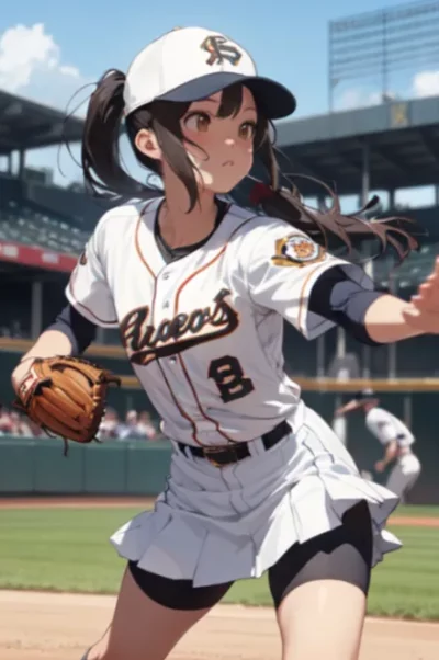 The pitcher has a big chest Cover