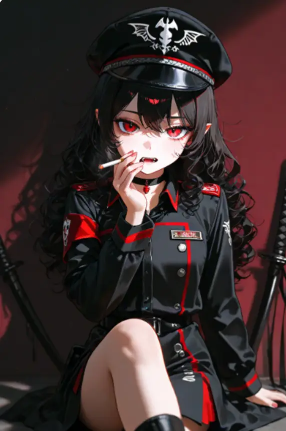 Cover of The Vampire Commander in the Game Wants to Live