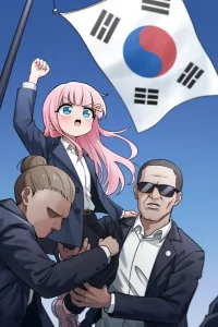 Cover of An Elementary School girl became President